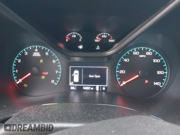 2022 Chevrolet Colorado 4WD LT with VIN 1GCGTCEN0N1248245, listed as a IAAI auction lot 41452261 with 54,657 mi miles and . Bid and sale history available at DreamBid. Image 7.