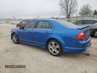 2011 Ford Fusion SPORT with VIN 3FAHP0KC3BR221008, listed as a Copart auction lot 86208904 with 60,921 mi miles and Salvage Title. Bid and sale history available at carsss.com. Image 2.