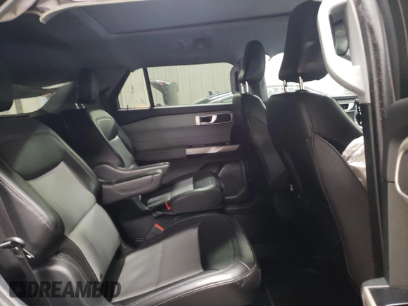 2023 Ford Explorer XLT with VIN 1FMSK8DH2PGA99063, listed as a Copart auction lot 48875855 with 50,106 mi miles and Salvage Title. Bid and sale history available at carsss.com. Image 11.