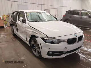 2016 BMW 3 Series 328i with VIN WBA8E9G5XGNT85247, listed as a IAAI auction lot 41578238 with 64,951 mi miles. Bid and sale history available at carsss.com. Image 1.