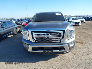 2020 Nissan Titan Platinum Reserve with VIN 1N6AA1EF8LN512582, listed as a IAAI auction lot 42236611 with 18,375 mi miles and . Bid and sale history available at DreamBid. Image 12.