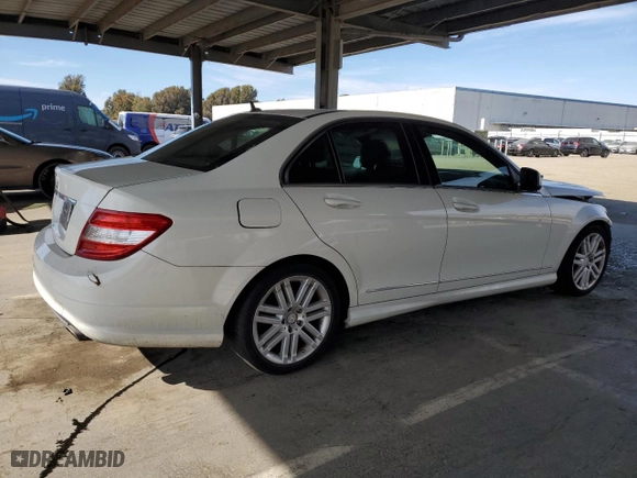 2009 Mercedes-Benz C-Class 3.0L Sport with VIN WDDGF54X19F213959, listed as a Copart auction lot 52898365 with 173,500 mi miles and Clean Title. Bid and sale history available at carsss.com. Image 3.