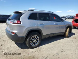 2019 Jeep Cherokee Latitude Plus with VIN 1C4PJMLB7KD194683, listed as a Copart auction lot 50897765 with 167,710 mi miles and Salvage Title. Bid and sale history available at carsss.com. Image 3.