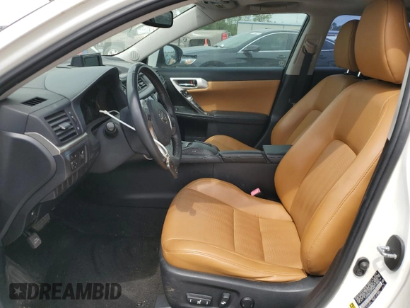 2013 Lexus CT 200h with VIN JTHKD5BH4D2149047, listed as a Copart auction lot 51277205 with 117,507 mi miles and Salvage title. Bid and sale history available at DreamBid. Image 7.