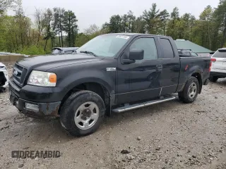 2005 Ford F-150 STX with VIN 1FTRX14W35KE52124, listed as a Copart auction lot 55623765 with 127,747 mi miles and Clean title. Bid and sale history available at DreamBid. Image 1.
