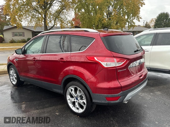 2014 Ford Escape Titanium with VIN 1FMCU0JX8EUC19300, listed as a Copart auction lot 79009664 with 111,705 mi miles and Clean Title. Bid and sale history available at carsss.com. Image 3.