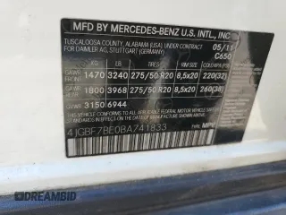 2011 Mercedes-Benz GL-Class GL 450 with VIN 4JGBF7BE0BA741833, listed as a Copart auction lot 73591834 with 0 mi miles and Salvage Title. Bid and sale history available at carsss.com. Image 13.