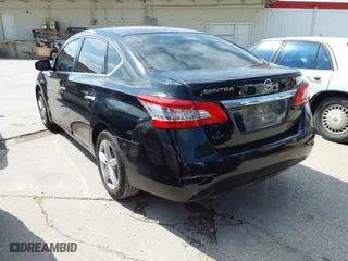 2015 Nissan Sentra S with VIN 3N1AB7AP0FY285741, listed as a IAAI auction lot 42046213 with 115,769 mi miles. Bid and sale history available at carsss.com. Image 3.