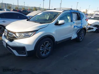 2020 Honda CR-V EX with VIN 7FARW1H58LE014959, listed as a IAAI auction lot 41611346 with 49,936 mi miles. Bid and sale history available at carsss.com. Image 2.