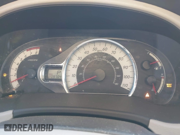 2014 Toyota Sienna SE with VIN 5TDXK3DC1ES462473, listed as a IAAI auction lot 41811437 with 209,704 mi miles and . Bid and sale history available at DreamBid. Image 7.