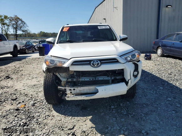 2021 Toyota 4Runner SR5 with VIN JTEEU5JR6M5240114, listed as a Copart auction lot 50421065 with 95,550 mi miles and Salvage Title. Bid and sale history available at carsss.com. Image 5.