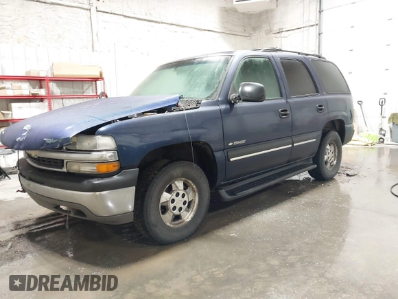 2001 Chevrolet Tahoe LT with VIN 1GNEK13T01R120820, listed as a IAAI auction lot 41376969 with Not Provided miles. Bid and sale history available at carsss.com. Image 2.