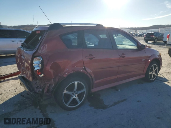 2006 Pontiac Vibe with VIN 5Y2SM65826Z410060, listed as a Copart auction lot 38359884 with 193,554 mi miles and Salvage Title. Bid and sale history available at carsss.com. Image 3.