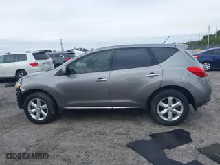 2009 Nissan Murano S with VIN JN8AZ18UX9W010833, listed as a IAAI auction lot 41420713 with 100,597 mi miles. Bid and sale history available at carsss.com. Image 14.