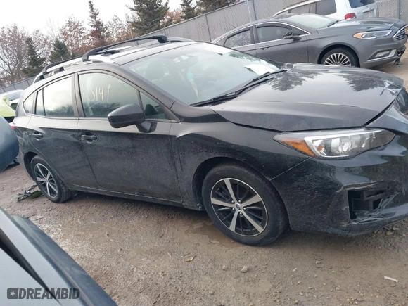 2019 Subaru Impreza Premium with VIN 4S3GTAC67K3718254, listed as a IAAI auction lot 41640141 with 63,005 mi miles. Bid and sale history available at carsss.com. Image 13.