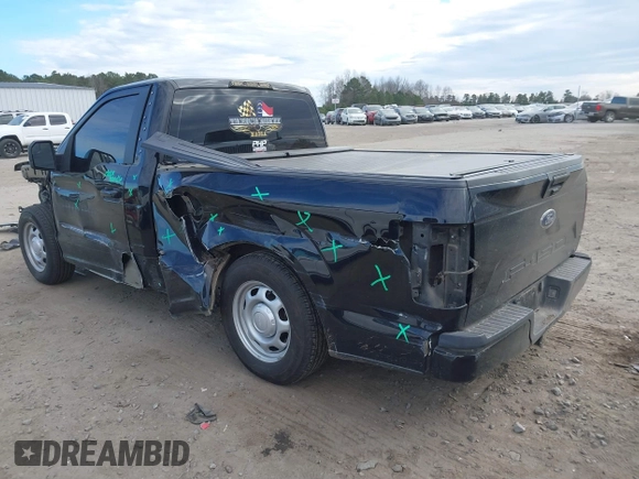 2020 Ford F-150 XL with VIN 1FTMF1C57LFC62242, listed as a IAAI auction lot 41455171 with 117,135 mi miles and . Bid and sale history available at carsss.com. Image 3.