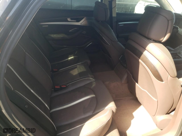 2017 Audi A8 L Sport with VIN WAU43AFD8HN008951, listed as a Copart auction lot 61066193 with 0 mi miles and Non Repairable. Bid and sale history available at carsss.com. Image 10.