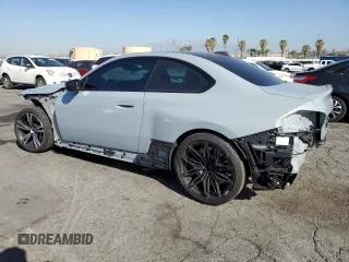 2023 BMW M2 with VIN 3MF13DM09P8C99482, listed as a Copart auction lot 52844604 with 8,974 mi miles. Bid and sale history available at carsss.com. Image 2.