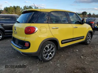 2014 FIAT 500L Trekking with VIN ZFBCFADH2EZ016949, listed as a Copart auction lot 80156724 with 41,827 mi miles and Clean Title. Bid and sale history available at carsss.com. Image 3.