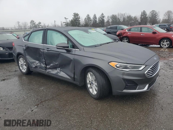 2020 Ford Fusion Hybrid SEL with VIN 3FA6P0MU7LR183586, listed as a Copart auction lot 85304564 with 36,079 mi miles and Salvage Title. Bid and sale history available at carsss.com. Image 4.