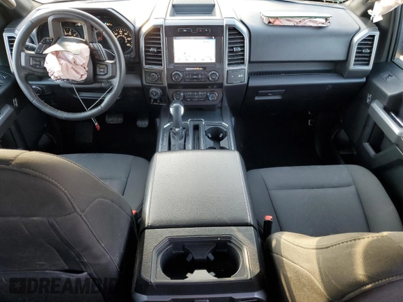 2019 Ford F-150 XL with VIN 1FTEW1C52KKC04212, listed as a Copart auction lot 54399255 with 44,704 mi miles and Salvage Title. Bid and sale history available at carsss.com. Image 8.