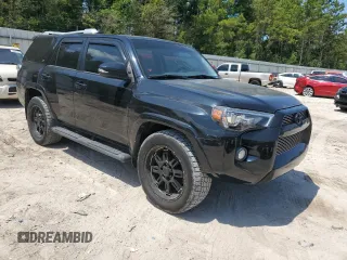 2017 Toyota 4Runner SR5 with VIN JTEZU5JR7H5161686, listed as a Copart auction lot 62565725 with 68,043 mi miles and Salvage title. Bid and sale history available at DreamBid. Image 4.