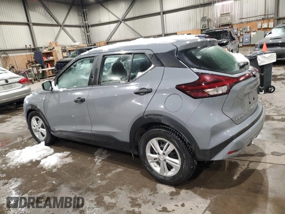 2021 Nissan Kicks S with VIN 3N1CP5BV6ML528491, listed as a Copart auction lot 88546405 with 66,188 mi miles and Salvage Title. Bid and sale history available at carsss.com. Image 2.