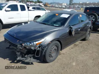 2017 Mazda 3 Sport with VIN 3MZBN1K76HM101415, listed as a IAAI auction lot 42012311 with 222,246 mi miles. Bid and sale history available at carsss.com. Image 2.