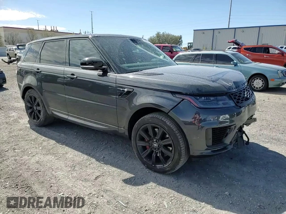 2020 Land Rover Range Rover Sport HST with VIN SALWS2RU0LA746848, listed as a Copart auction lot 49410175 with 33,255 mi miles and Salvage Title. Bid and sale history available at carsss.com. Image 12.