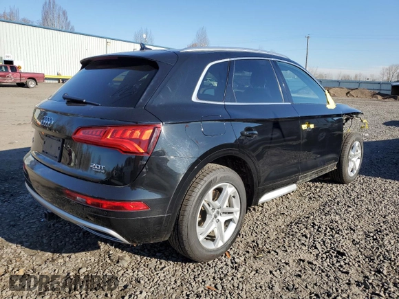 2018 Audi Q5 Premium Plus with VIN WA1BNAFY1J2231163, listed as a Copart auction lot 87903195 with 33,941 mi miles and Salvage Title. Bid and sale history available at carsss.com. Image 3.