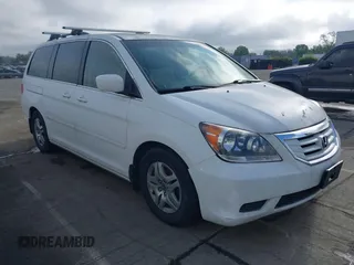 2008 Honda Odyssey EX-L with VIN 5FNRL38778B418716, listed as a IAAI auction lot 41930022 with 160,843 mi miles. Bid and sale history available at carsss.com. Image 1.