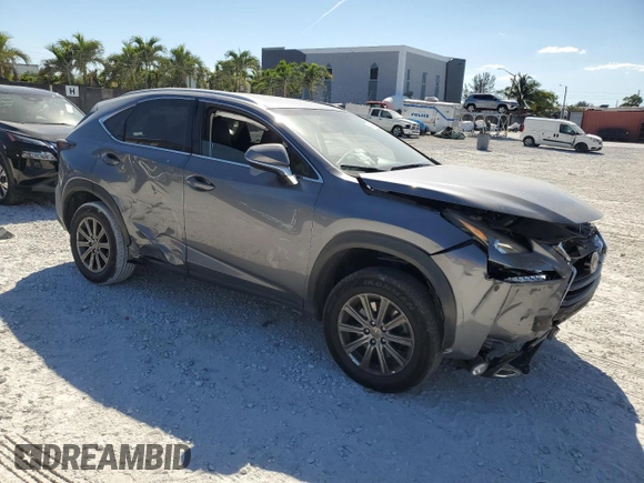 2017 Lexus NX with VIN JTJYARBZ7H2081639, listed as a Copart auction lot 49399685 with 62,218 mi miles and Salvage Title. Bid and sale history available at carsss.com. Image 4.