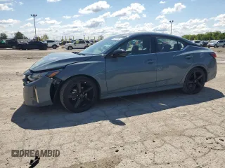 2024 Nissan Sentra SR with VIN 3N1AB8DV5RY374595, listed as a Copart auction lot 57893865 with 4,250 mi miles and Salvage title. Bid and sale history available at DreamBid. Image 1.
