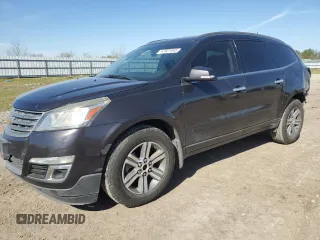 2015 Chevrolet Traverse LT z VIN 1GNKRHKD3FJ177889, wystawiony jako Copart lot #47831945 z przebiegiem Nie podano mil oraz Szkoda całkowita • Salvage title. Historia ofert i sprzedaży dostępna na DreamBid. Obrazek 1.