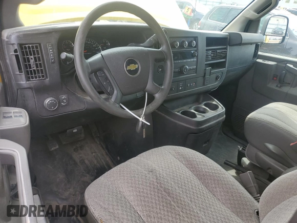 2020 Chevrolet Express Cargo with VIN 1GCWGAFP3L1271813, listed as a Copart auction lot 59291855 with 113,956 mi miles and Clean title. Bid and sale history available at DreamBid. Image 8.