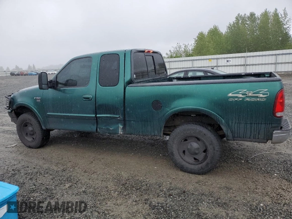 2000 Ford F-150 XL with VIN 1FTRX18LXYNA03476, listed as a Copart auction lot 55183845 with 203,163 mi miles and Clean Title. Bid and sale history available at carsss.com. Image 2.