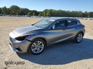 2018 Infiniti QX30 ESSENTIAL with VIN SJKCH5CP6JA057212, listed as a Copart auction lot 75984724 with 91,652 mi miles and Salvage Title. Bid and sale history available at carsss.com. Image 1.