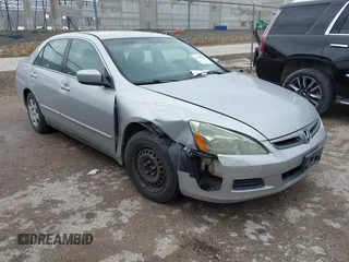 2007 Honda Accord LX with VIN 1HGCM56477A123339, listed as a IAAI auction lot 42482934 with 134,720 mi miles and . Bid and sale history available at DreamBid. Image 1.