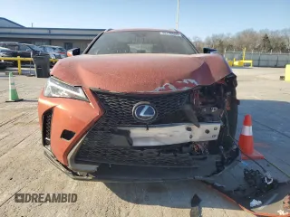 2020 Lexus UX 250h F Sport with VIN JTHR9JBH9L2024777, listed as a Copart auction lot 48726805 with 34,462 mi miles and Salvage title. Bid and sale history available at DreamBid. Image 5.