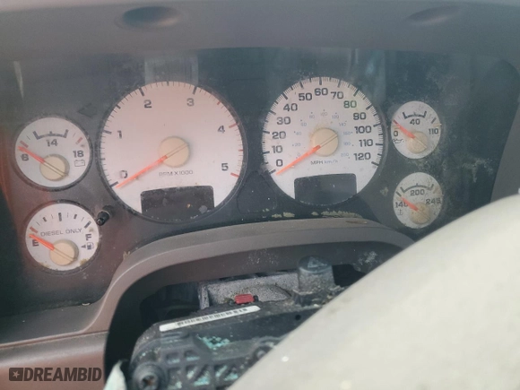 2004 Dodge Ram 3500 ST with VIN 3D7MA48C34G162183, listed as a Copart auction lot 76194334 with 0 mi miles and Salvage Title. Bid and sale history available at carsss.com. Image 9.
