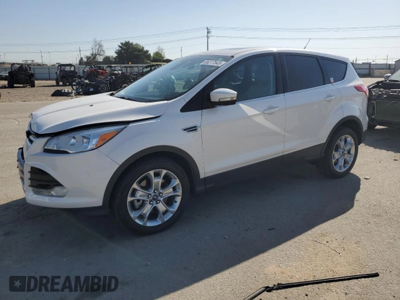 2013 Ford Escape SEL with VIN 1FMCU9H91DUC35459, listed as a Copart auction lot 55277545 with 130,081 mi miles and Salvage Title. Bid and sale history available at DreamBid. Image 1.
