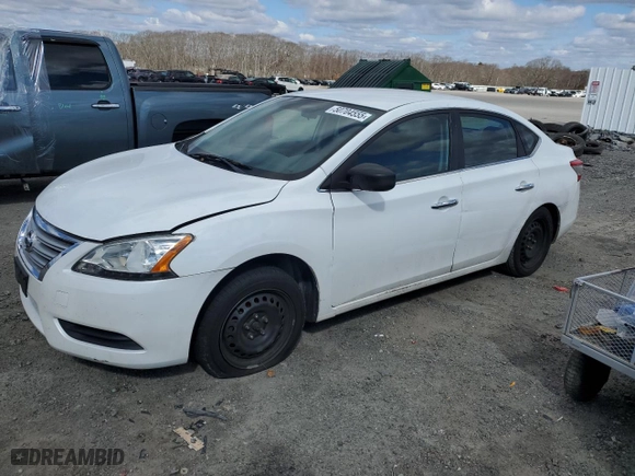 2014 Nissan Sentra SV with VIN 3N1AB7AP4EY249534, listed as a Copart auction lot 50704555 with 228,667 mi miles and Clean Title. Bid and sale history available at carsss.com. Image 1.