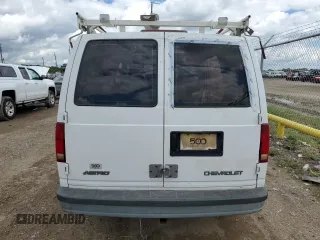 1998 Chevrolet Astro Cargo with VIN 1GCDM19W6WB178818, listed as a Copart auction lot 71222034 with 95,128 mi miles and Salvage Title. Bid and sale history available at carsss.com. Image 6.