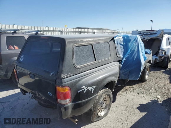 1999 Ford Ranger XL with VIN 1FTYR10V3XPA39175, listed as a Copart auction lot 49189705 with 208,199 mi miles and Non Repairable. Bid and sale history available at carsss.com. Image 3.