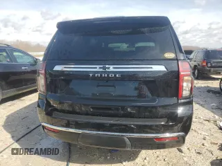 2023 Chevrolet Tahoe LS с VIN 1GNSKMKD9PR107491, выставлен на аукционе Copart как лот 51268465 с пробегом 52 053 миль миль и Списание • Salvage title. История ставок и продаж доступна на DreamBid. Изображение 6.