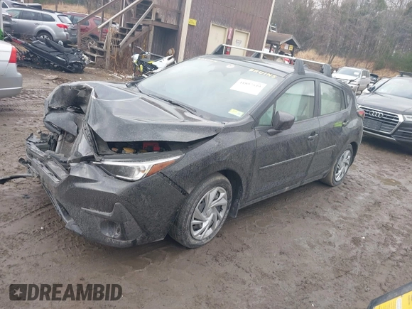 2024 Subaru Impreza with VIN JF1GUABC9R8322785, listed as a IAAI auction lot 41897539 with 24,256 mi miles and . Bid and sale history available at DreamBid. Image 2.