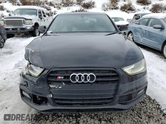 2015 Audi S4 Premium Plus with VIN WAUBGAFL9FA097520, listed as a Copart auction lot 38242984 with 68,595 mi miles and Salvage Title. Bid and sale history available at carsss.com. Image 5.