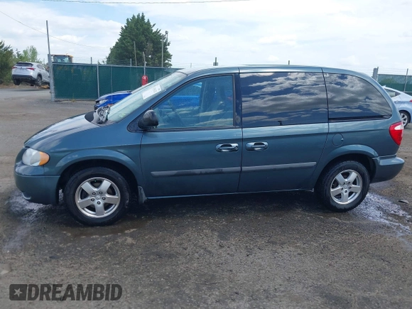 2007 Dodge Caravan SXT with VIN 1D4GP45R67B160426, listed as a IAAI auction lot 42096121 with 106,115 mi miles and . Bid and sale history available at DreamBid. Image 14.