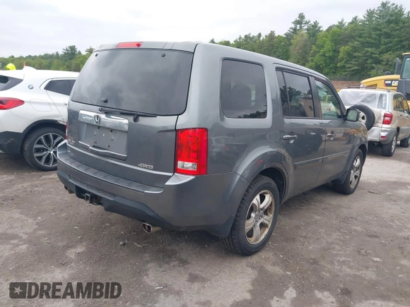 2013 Honda Pilot EX-L z VIN 5FNYF4H51DB065956, wystawiony jako IAAI lot #42302559 z przebiegiem 254 810 mil mil oraz . Historia ofert i sprzedaży dostępna na DreamBid. Obrazek 4.
