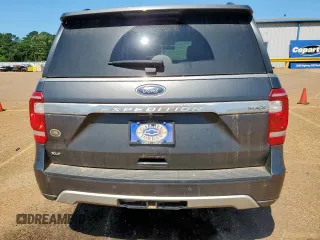 2020 Ford Expedition Max XLT with VIN 1FMJK1HT1LEA71102, listed as a Copart auction lot 57693765 with 92,136 mi miles and Salvage title. Bid and sale history available at DreamBid. Image 6.